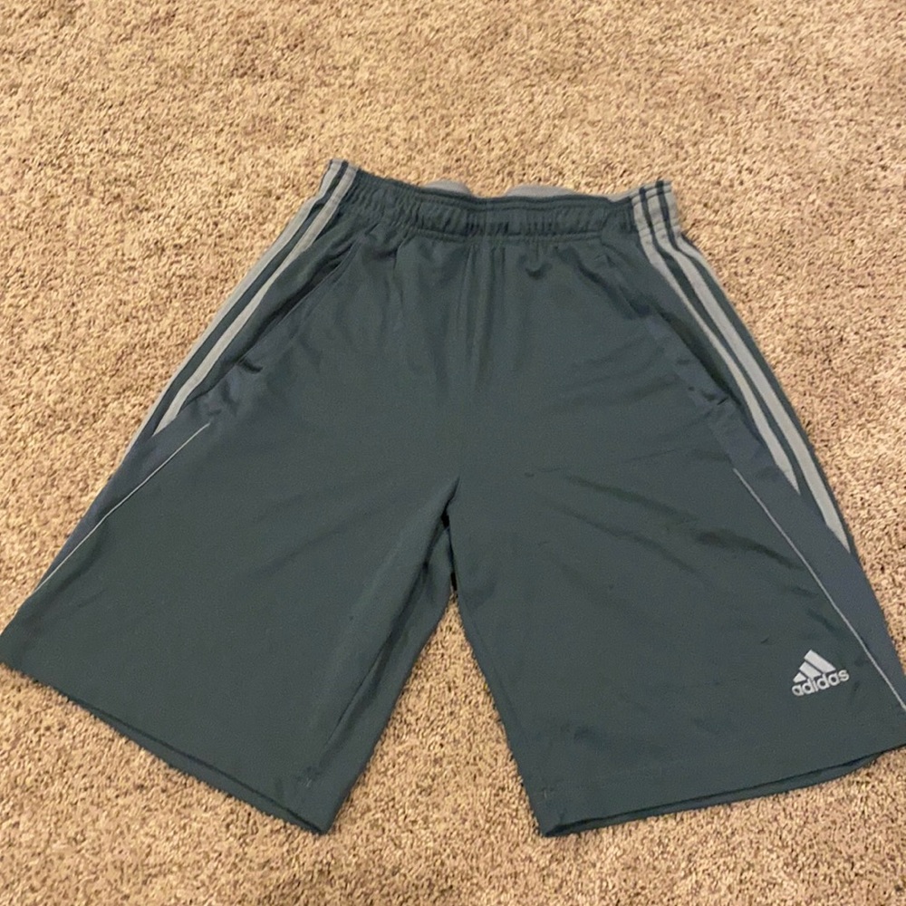 Small adidas runner shorts